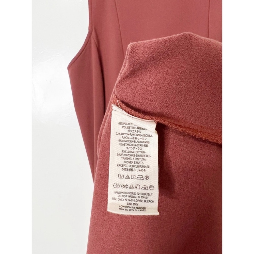 Free People Baby Love Terracota Mini Sleeveless Back Cut Out Dress Size Small - Picture 8 of 8